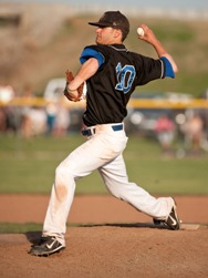 Senior Aaron Larsen earned 2nd team honors both as a pitcher and a short stop.